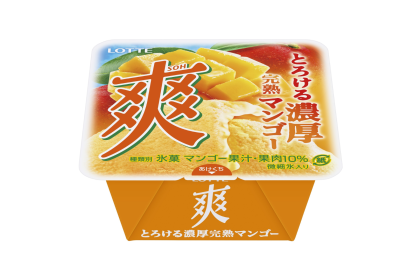 Ice Cream - Lotte Soh Mango 芒果雪糕 185ml（VIP会员价：RM8.50）